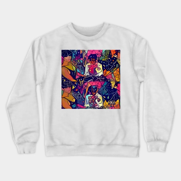 Abstract Playboi Carti Crewneck Sweatshirt by stilldan97